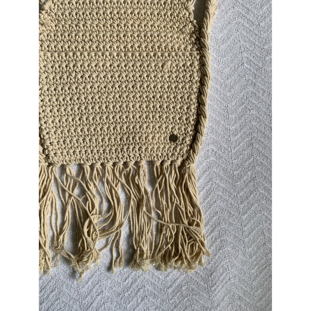 Y2K Billabong Macrame Crossbody Handbag beach classic coquette cute‎ Glam